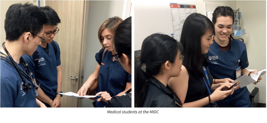 Medical students at MIDC