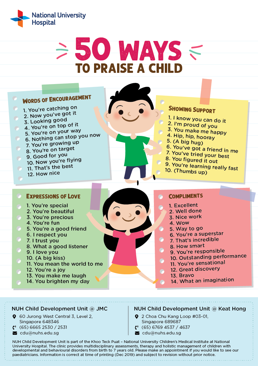 50 Ways to Praise A Child