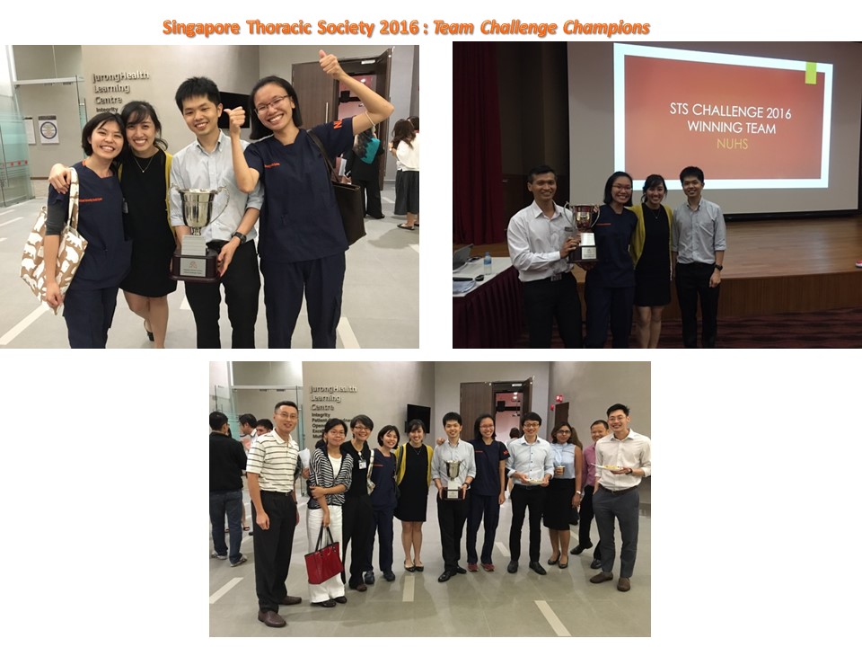 Singapore Thoracic Society 2016 Team Challenge Champions
