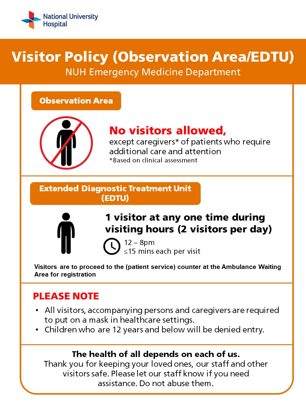 Visitor Policy and Registration