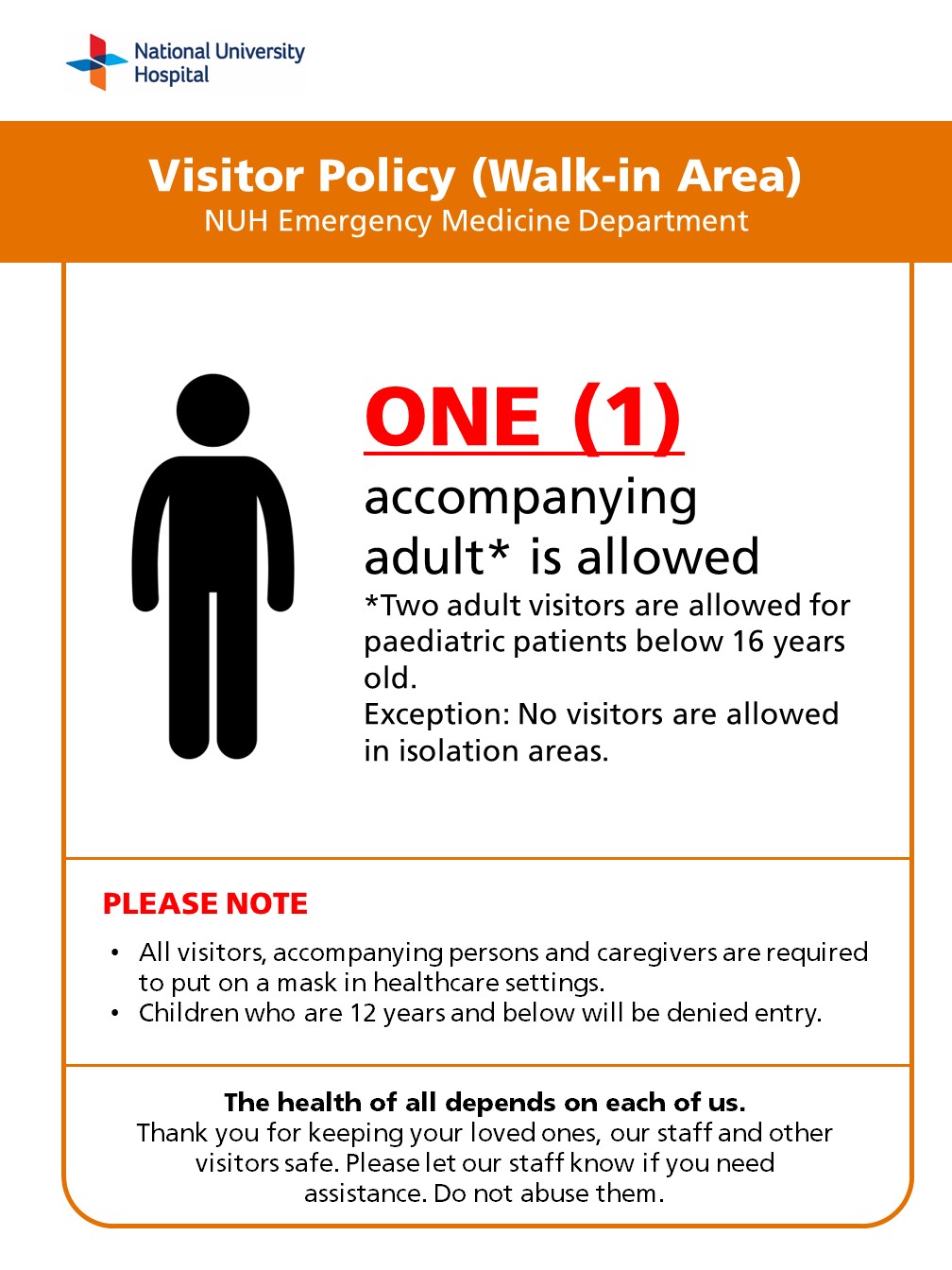 Visitor Policy and Registration